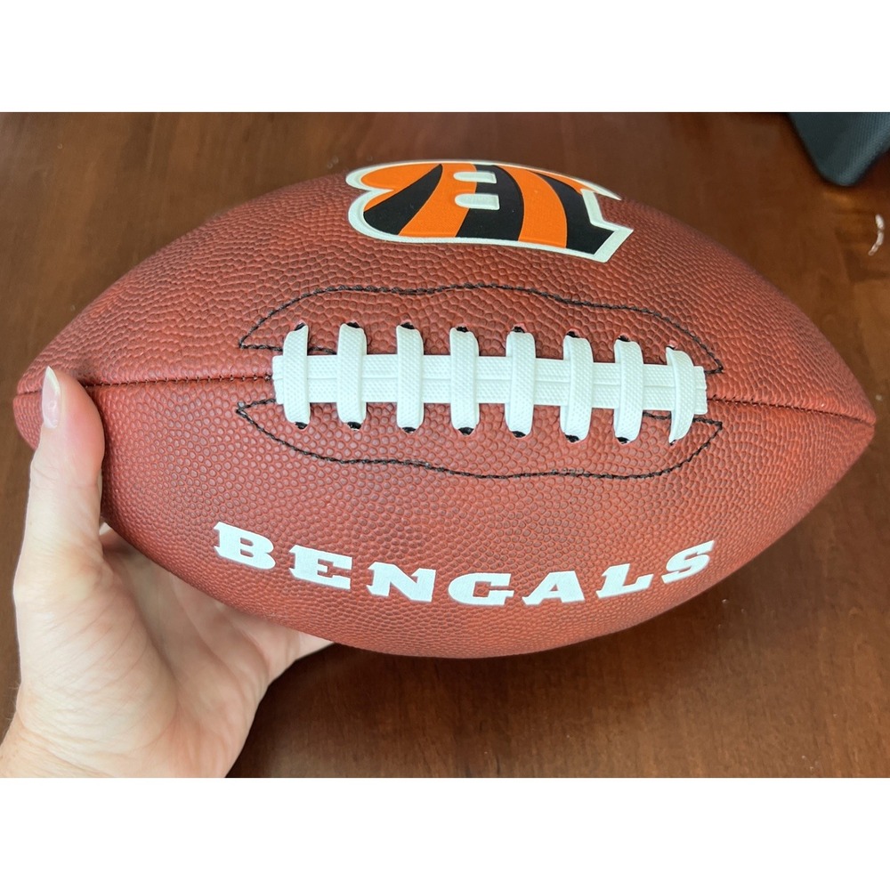 Franklin Sports NFL Cincinnati Bengals Football - Youth Junior Size Football